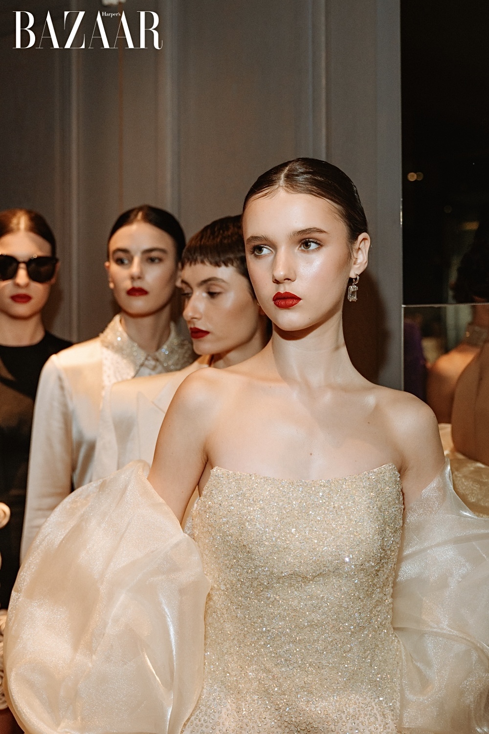 Make-up und Styling für Fashion Week von Harper’s Bazaar